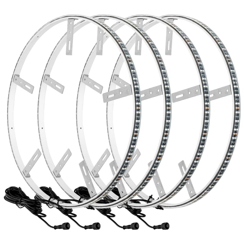 ORACLE Lighting LED Wheel Rings Double-Wide 600+ LEDs Plug & Play Kit - Image 2