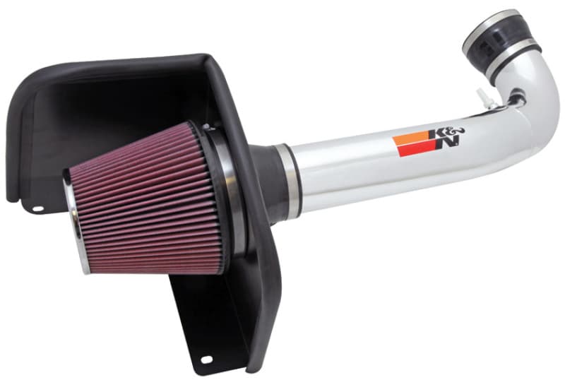 K&N Engineering Cold Air Intake for Chevy C6 with Mandrel-Bent Aluminum Tube - Image 2