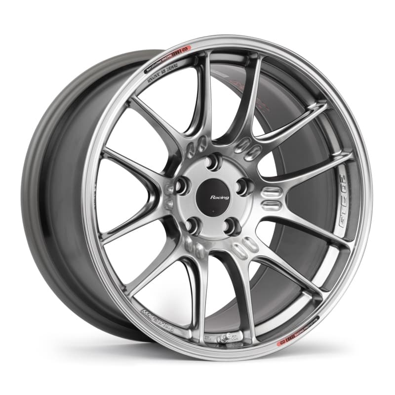 Enkei GTC02 19x10.5 5x112 34mm Offset Hyper Silver Wheel