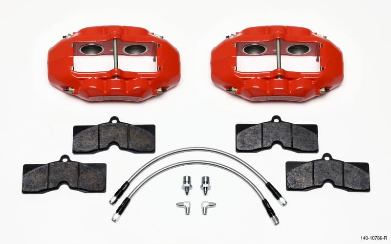 Wilwood D8-4 Front Brake Calipers for 1965-82 Corvette Type III Anodized Alum...