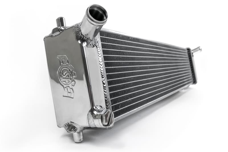 CSF Aluminum Radiator for 996 911/986 Boxster 2-Row Core with B-Tube - Image 4