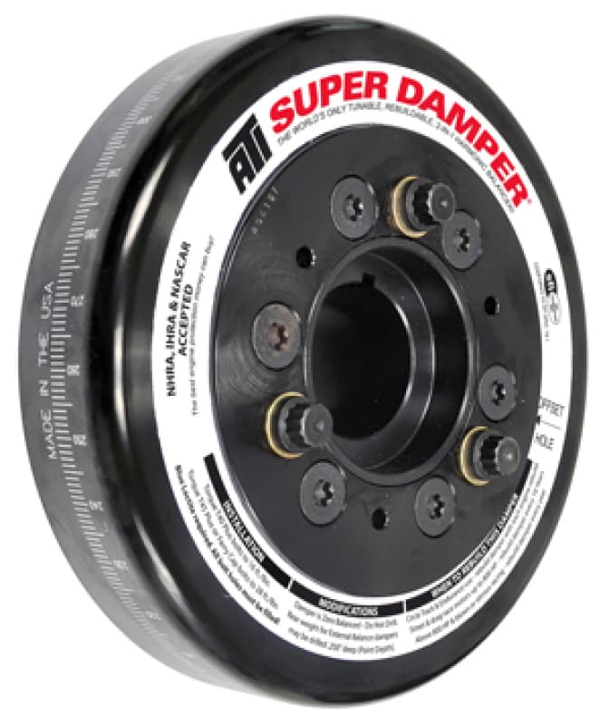 ATI Damper 6.78in Alum 6/4 Grv 10% UD for LS1/LS2 F & V Body