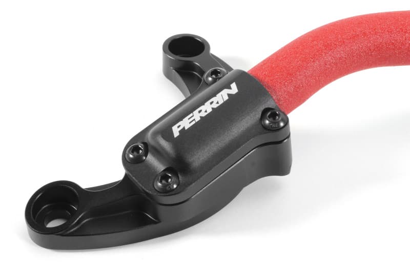 Perrin Performance Front Strut Brace for 2022-2025 Subaru WRX Red - Image 3