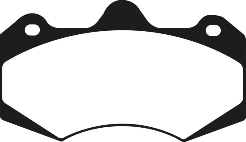 EBC Redstuff Brake Pad Set for Chevy C6 Synthetic Low Dust Ceramic Compound - Image 2