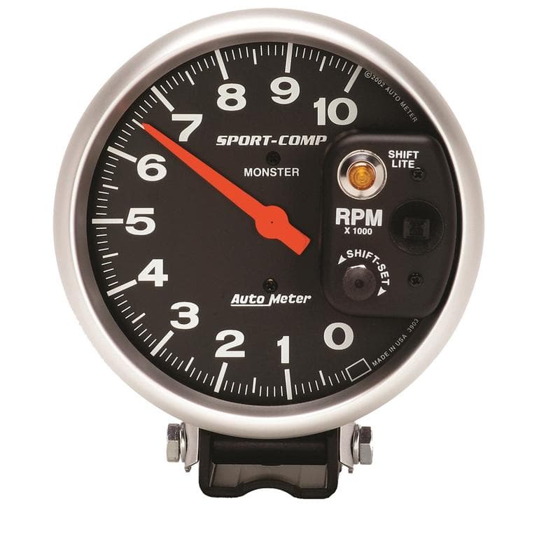 AutoMeter Sport-Comp Oil Pressure Gauge with Air Core Meter Movement - Image 3