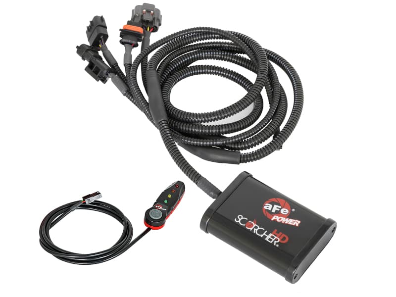 aFe Scorcher Module Performance Tuner with LED Switch for Turbo Boost Control - Image 4