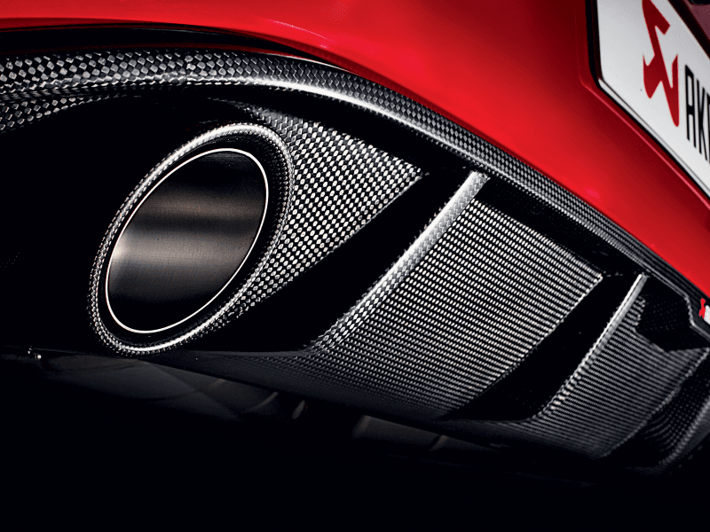 Akrapovic Rear Carbon Fiber Diffuser - Image 5
