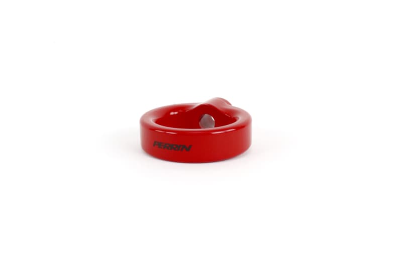 Perrin Performance Tow Hooks for Track Use Sporty Red Aluminum