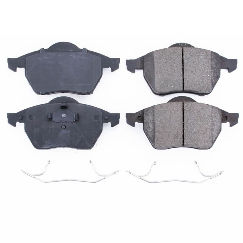 PowerStop Z17 Evolution Plus Ceramic Brake Pads with Stainless Steel Hardware