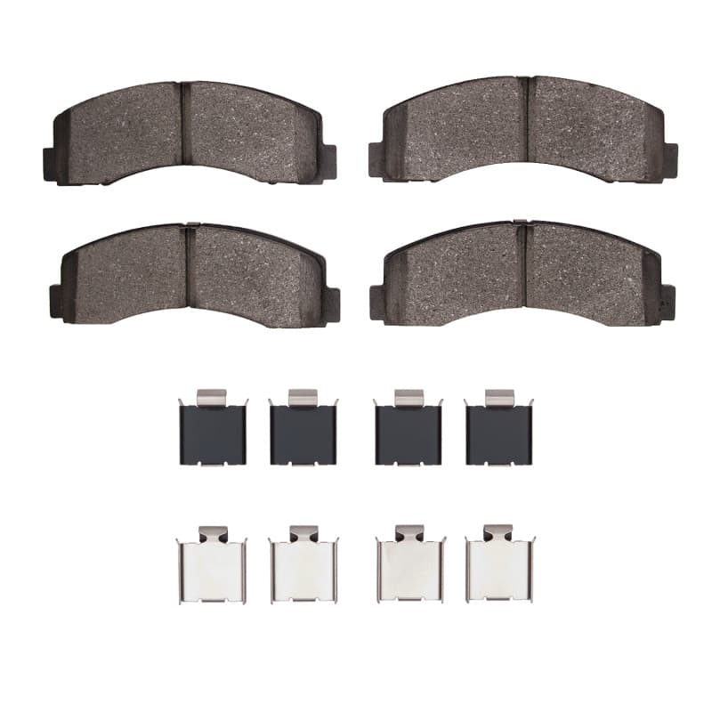 DFC Ultimate Duty Brake Pads and Hardware Kit for 10-21 Ford Expedition