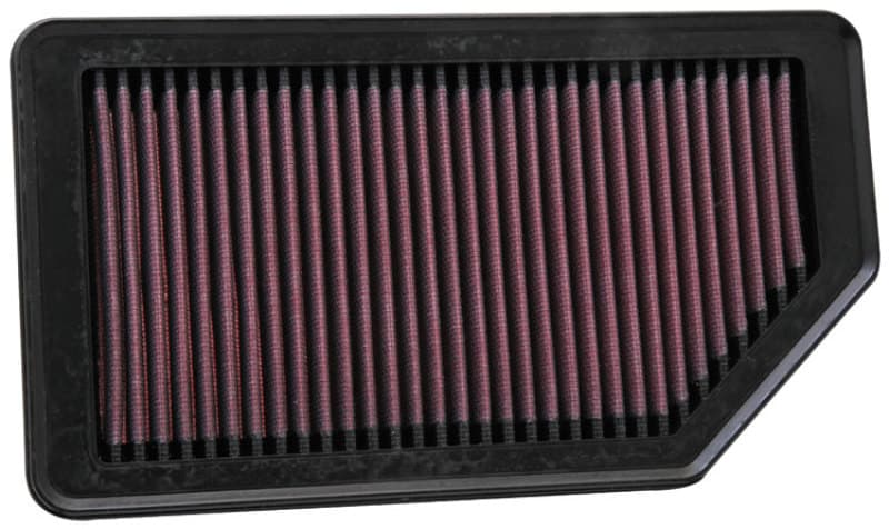 K&N Engineering Drop-In Air Filter Washable Reusable High-Flow for Multiple V...