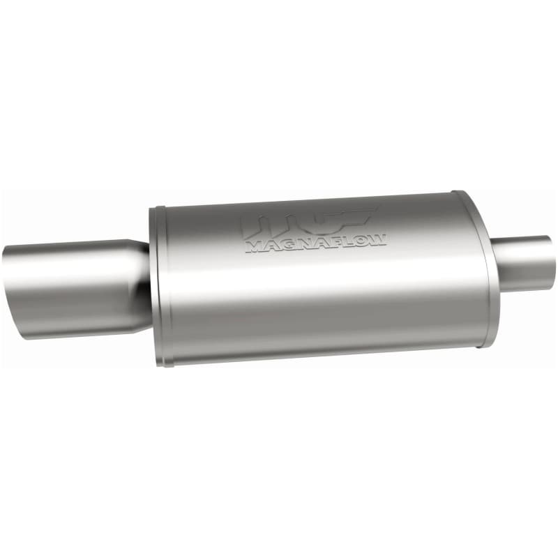 Magnaflow Stainless Steel Straight-Through Muffler with Welded Tip - Image 5