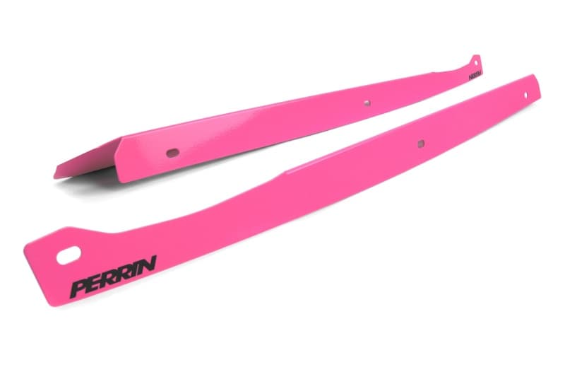 Perrin Performance Fender Shroud Set for 08-14 Subaru WRX/STI Hyper Pink - Image 2