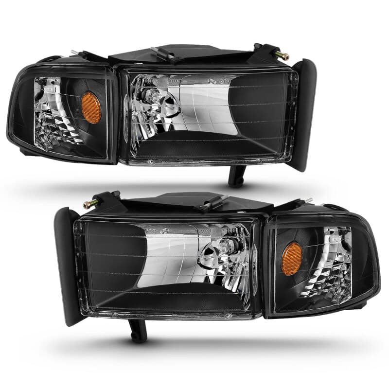 ANZO Crystal Headlights for Chevy C6 Clear Lens Replacement - Image 2