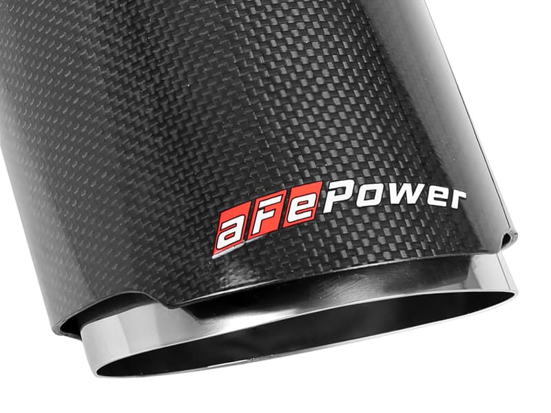 aFe Mach Force-Xp 4-1/2" Carbon Fiber Exhaust Tip for Dodge Charger/Hellcat V... - Image 4