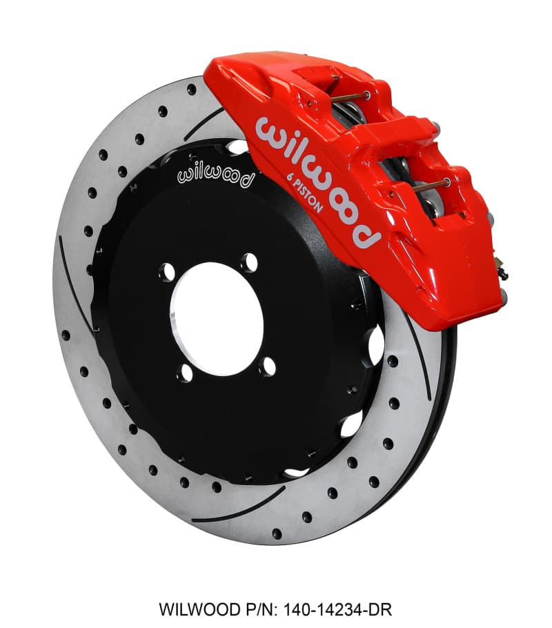 Wilwood Dynapro 6-Piston Brake Kit for FWD Sport Compact with 12.88" Rotors