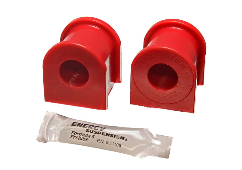 Energy Suspension Sway Bar Bushings Hyper-Flex Polyurethane Red - Image 3
