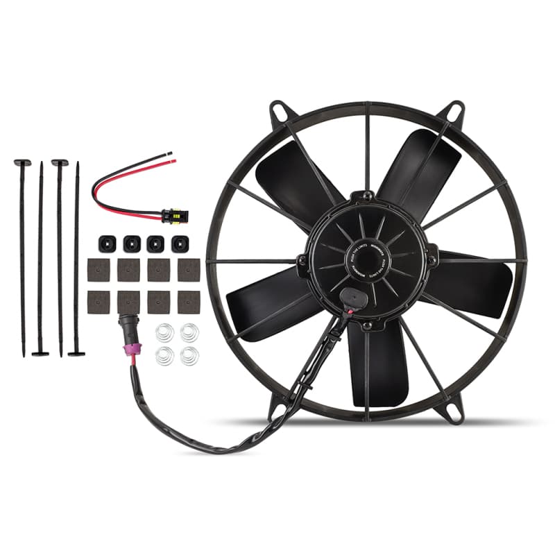 Mishimoto Electric Fan 11" Race Line 1700 CFM Heavy-Duty Universal Fit - Image 2