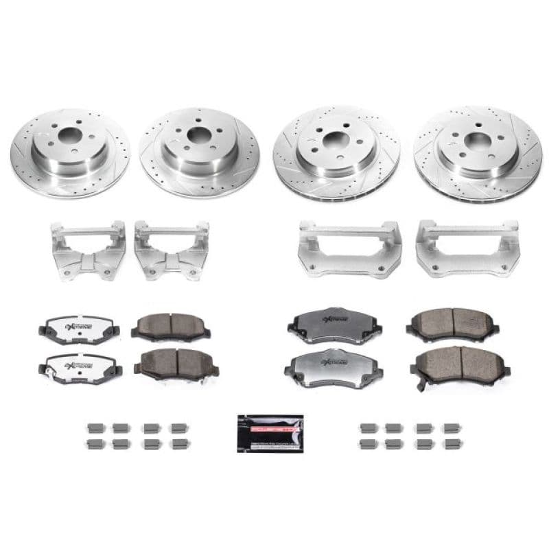 PowerStop Big Brake Conversion Kit for Jeep Wrangler JK 13.5" Front Rotors