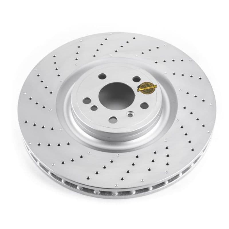 PowerStop Evolution Coated Rotor for Chevy C6 Genuine GEOMET Rust Protection