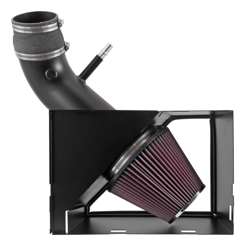 K&N Engineering 77 Metal Cold Air Intake for Universal Vehicles with Mandrel-... - Image 4