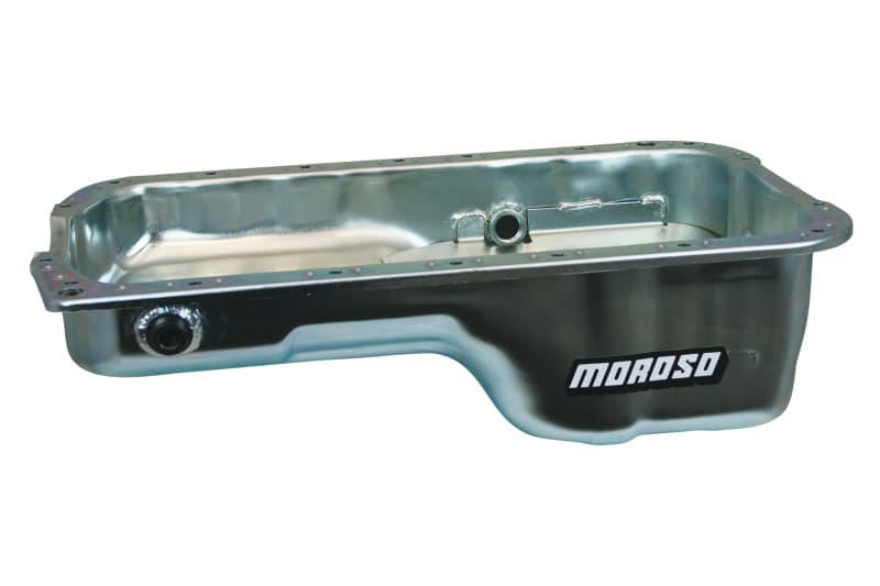 Moroso Oil Pan for Honda 2.2/2.3L H Series 4qt Steel Wet Sump 5.25in
