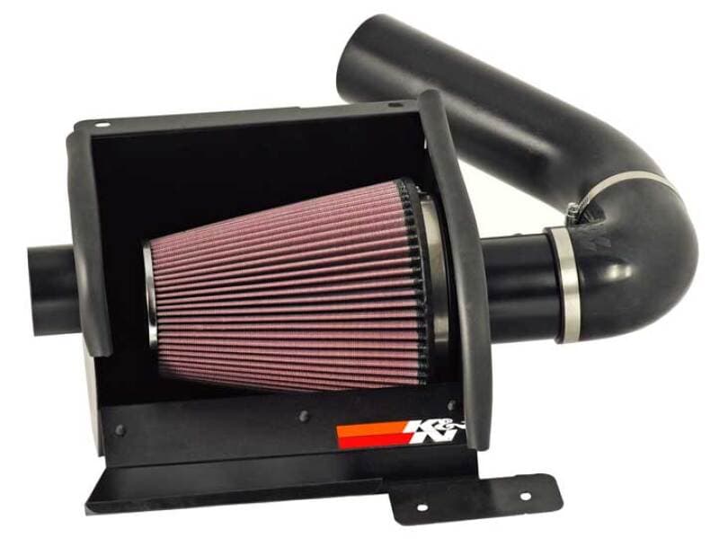 K&N Engineering Cold Air Intake for Chevy C6 77-2570KTK Mandrel-Bent Aluminum - Image 2