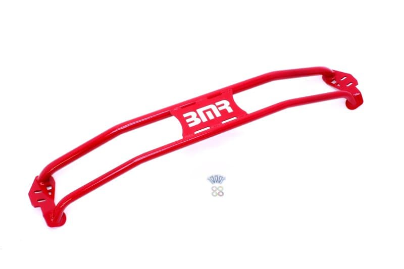 BMR Suspension Front 2-Point Strut Tower Brace for 11-15 5th Gen Camaro Red
