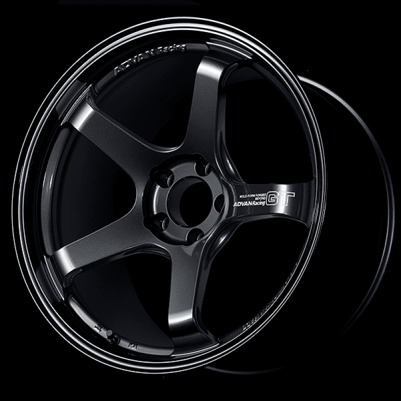 Advan GT Beyond 19x10.0 +35 5x114.3 Racing Titanium Black Wheel
