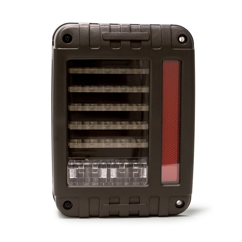 DV8 Offroad LED Tail Lights for Jeep JK Wrangler 2007-2018 Horizontal LED - Image 3