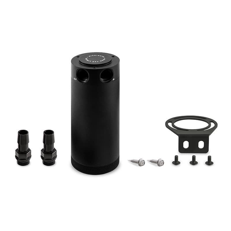 Mishimoto Baffled Oil Catch Can XL with 50-Micron Bronze Filter - Image 2
