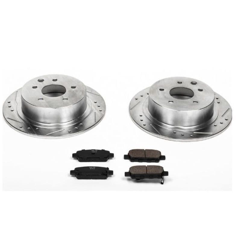 PowerStop Z23 Evolution Brake Kit for Daily Driver Carbon-Fiber Ceramic Pads