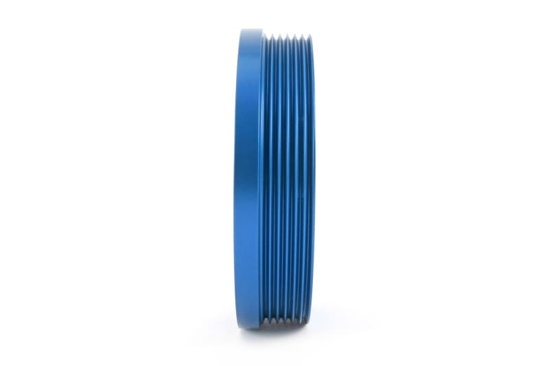 Perrin Performance Lightened Crank Pulley for Subaru WRX/BRZ/FXT/Crosstrek Blue - Image 3