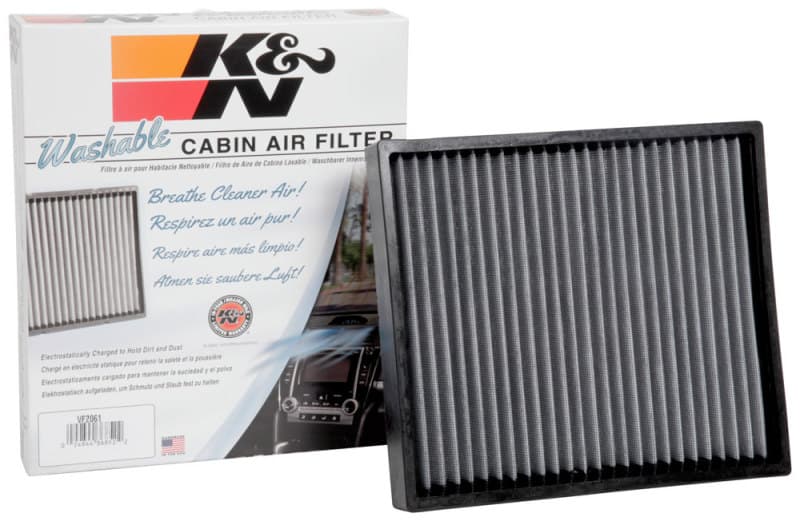 K&N Engineering Cabin Air Filter Washable High-Flow Synthetic Material - Image 4