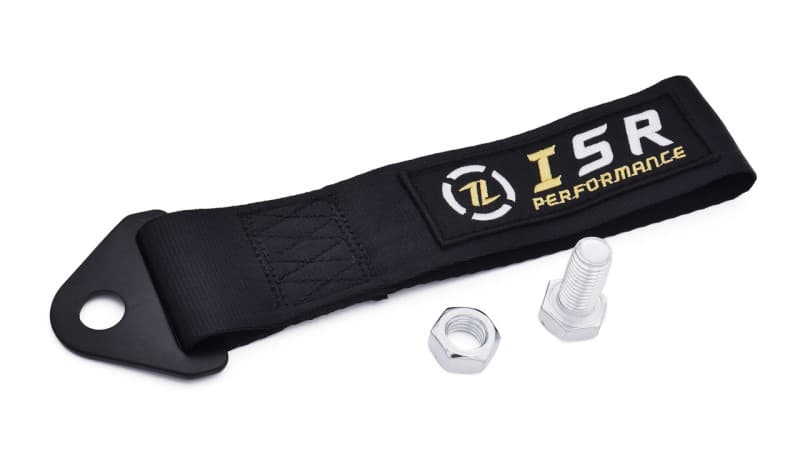ISR Performance Tow Strap Universal Racing Black