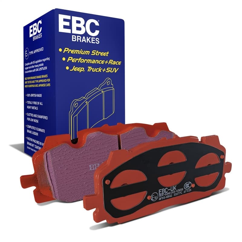 EBC Redstuff Ceramic Brake Pads for High HP Imports Low Dust