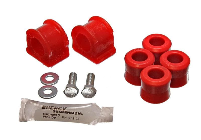Energy Suspension Sway Bar Bushings Hyper-Flex Polyurethane Red - Image 2