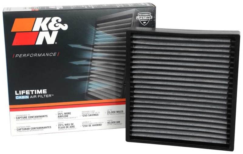 K&N Engineering Cabin Air Filter VF2076 Washable Reusable Durable Replacement - Image 4