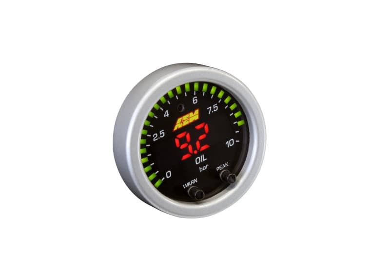 AEM X-Series Digital Gauge with AEMnet CAN-Bus and Programmable LEDs - Image 3
