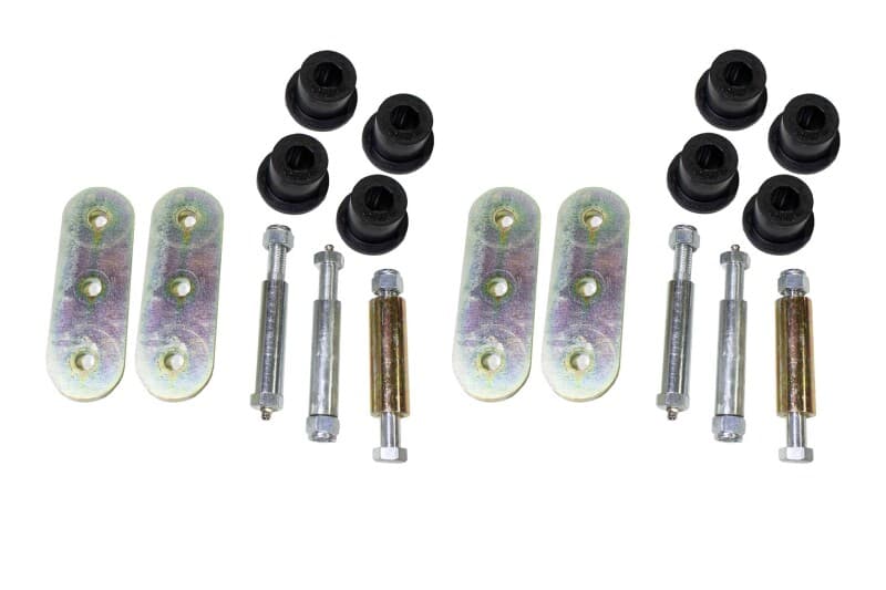 Fishbone Offroad Leaf Spring Shackle for Jeep Wrangler YJ 3/8" Steel HD Set of 2 - Image 4