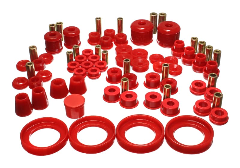 Energy Suspension Hyper-Flex Polyurethane Bushings Red - Image 3