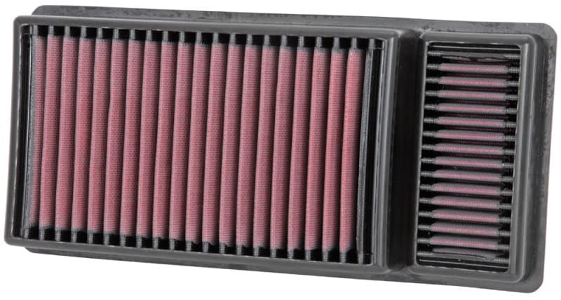 K&N Engineering Drop-In Air Filter Washable Reusable High-Flow for Multiple V...