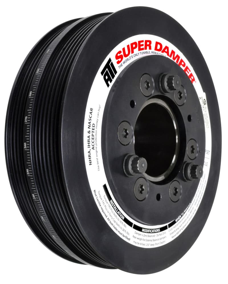 ATI Dampers for Chevy C6 6-Piston Performance Brake System