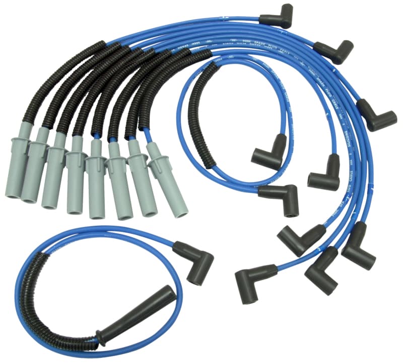 NGK Spark Plug Wire Set 53147 Ultra-Low Resistance Silicone Jacket