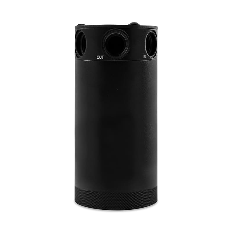 Mishimoto Baffled Oil Catch Can XL with 50-Micron Bronze Filter - Image 3