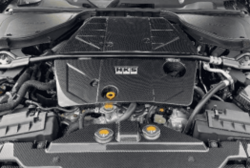 HKS Engine Cover for 2023 Nissan Z Dry Carbon Fiber