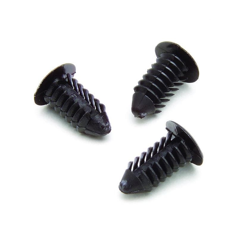 AutoMeter Ratchet Fasteners 10 PCS Black for Gauge Pod Installation - Image 2