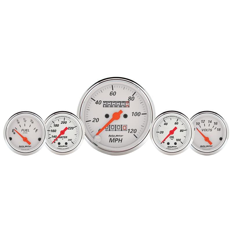 AutoMeter Gauge Kit with Fuel, Oil, Water Senders and Bulbs