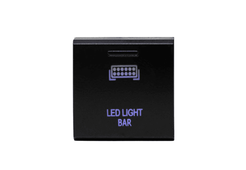 Cali Raised LED Square Style LED Light Bar Switch for Toyota OEM