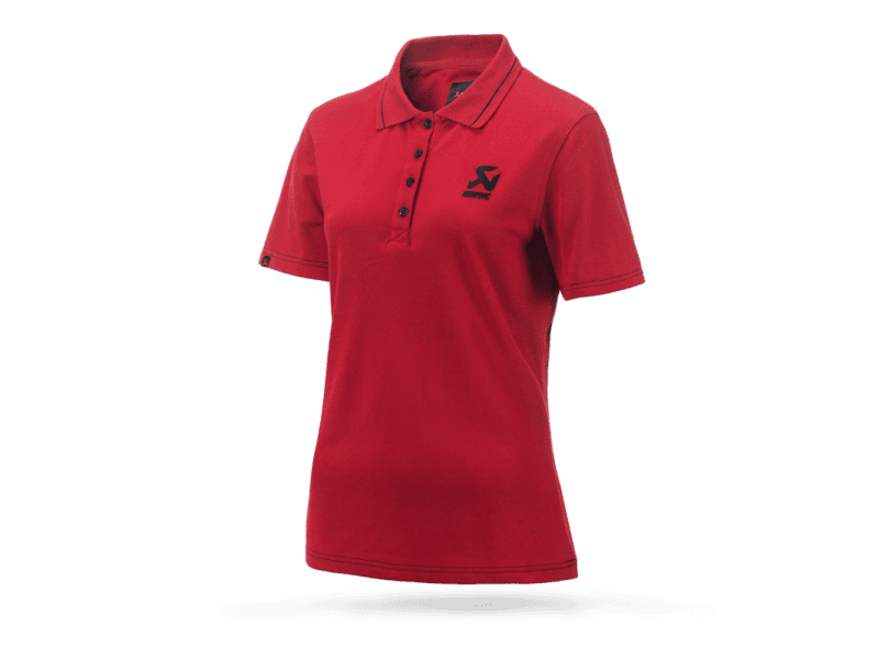 Akrapovic Polo Shirt Womens 2XL Red
